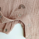 رامپر موسلین رنگین کمانی