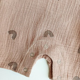 رامپر موسلین رنگین کمانی