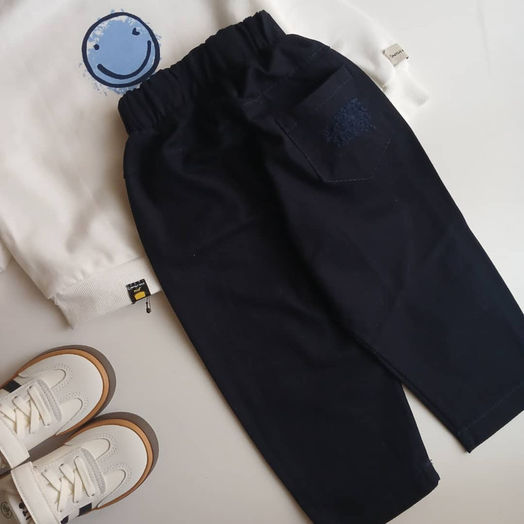 ست بچگانه دورس و شلوار بیرونی لبخند