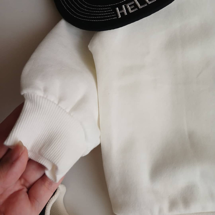 ست بچگانه دورس و شلوار بیرونی لبخند