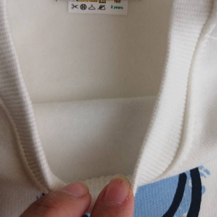 ست بچگانه دورس و شلوار بیرونی لبخند